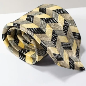 Vintage 1990's / 2000's Tom James Men?s 100% Silk Neck Tie - Made in USA - Picture 1 of 4