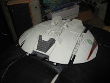 Pro Built Battlestar Galactica Cylon Raider by Monogram with box from 1978