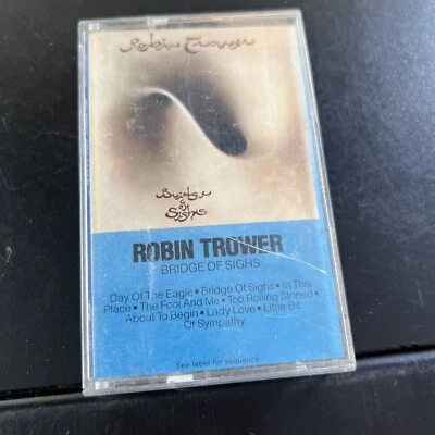 Robin Trower- Bridge Of Sighs- 1974 Cassette Reissue Chrysalis USA Blues Rock Foto 1 de 4