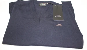 Equiline Donna Womens Sweater / Pullover / Jumper - Navy Blue -Size Large - NEW - Picture 1 of 9