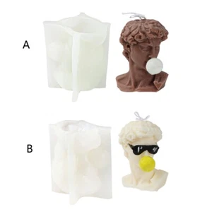 Bubble Silicone Mold for Handmade Desktop Decoration Gypsum Epoxy Mould - Bild 1 von 9