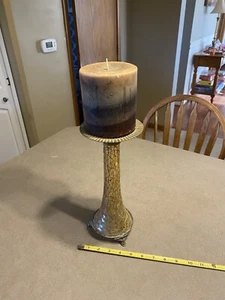 Vintage Wick Candle With Stand Endless Possibilities Oklahoma City - Picture 1 of 12