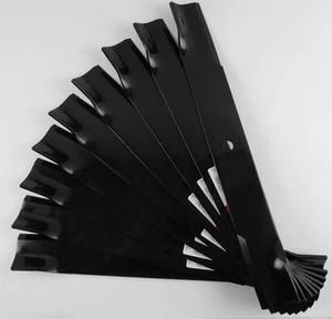 9 PK GRAVELY 60" CUT HEAVY DUTY MOWER BLADES 046999 08979600 - Picture 1 of 1