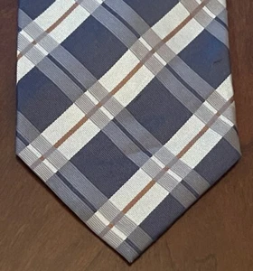 Valerio Garati Blue Hand Made 100% Silk Men’s Neck Tie Made In China - Picture 1 of 9