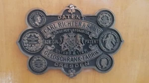 Carl Richter & Sohn Dresden Tresor Antiker Panzerschrank NO.1585&1767 - Bild 1 von 12