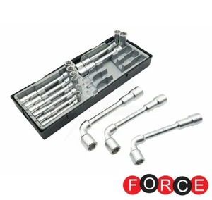 Force T5114 8-19mm 11pc Angle Wrench Deep Recess Thro Hole Tubular Socket Wrench - Picture 1 of 5