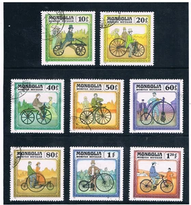 MONGOLIA 1982 History of Bycycle FU CV $2.40 - Picture 1 of 1