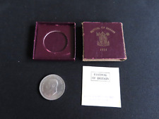 1951 Festival of Britain George VI Crown Coin in Original Box