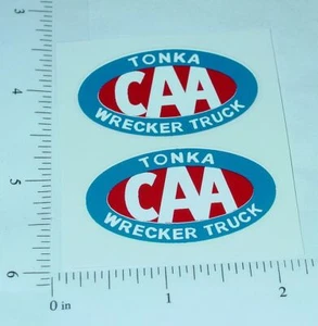 Pair Tonka Canada CAA Towing Service Stickers TK-161 - Imagen 1 de 1