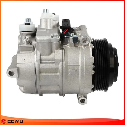 ✅AC Compressor w/7 Groove for Mercedes GLS450 GLS550 GLE63 AMG GLE43 AMG 7SES17C - Image 1 of 4