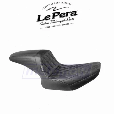 Le Pera Kickflip Seat for 1982-1994 Harley Davidson FXR Super Glide II - jw - Image 1 of 4