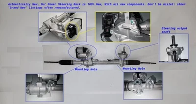 Power Steering Rack for Ford Explorer 2013-2015 OEM EB5Z-3504-AM - Image 1 of 4