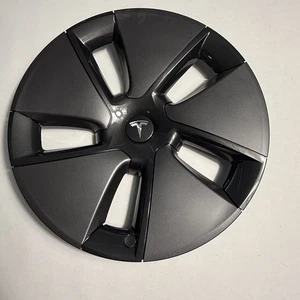 Tesla Model 3 Wheel Cover 18 Inch Pinwheel 1044271-00-C NEW OEM - Picture 1 of 3
