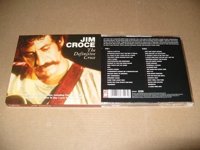 Definitive by Jim Croce (2015) 2 CD + INLAYS NEAR MINT+ (not sealed) - Image 1 of 2