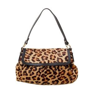 FENDI Leopard Pony Hair Shoulder Bag - Picture 1 of 22
