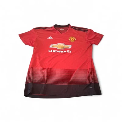 CAMISETA DE FUTBOL LOCAL TALLA XL MANCHESTER UNITED 2015-2016 ADIDAS HOMBRE ROJA Foto 1 de 3