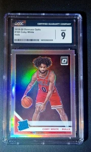 Panini Donruss Optic 2019-20🏀Coby White Rc Bulls Holo #180 CGC 9 No PSA BGS📈✨️ - Bild 1 von 2