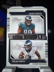 2023 Panini Contenders - Round Numbers Bronze #6 Jalen Carter, Nolan Smith (RC) - Bild 1 von 2