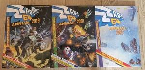 ZZAP! 64 Annuals 2019, 2020, 2023 [Hardback] - Picture 1 of 4