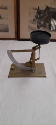 pèse lettre ancien vintage balance poste  appareil mesure - Photo 1/3