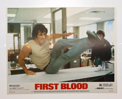 Rambo First Blood Komplettsatz Lobby Karten 8 Orion 1982 11x14 sehr schön + RAR - Bild 1 von 4