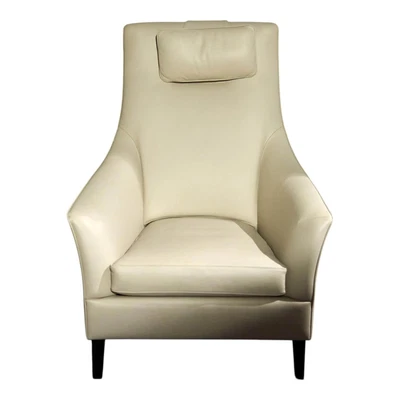 Bielefelder Werkstätten Hochlehnsessel Saloni 847 Leder Dess Normandie Kiesel  - Bild 1 von 4