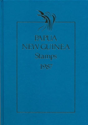 Papua New Guinea: 1987 Post Office Year Collection Stamp Album MUH Cat value $75 - Image 1 of 4