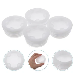  4 Pcs Plastic Barrel Drum Bung Cap Bucket Lid Caps Cleaning Plugs - Picture 1 of 12