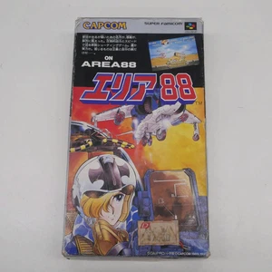 AREA 88 Nintendo Super Famicom SFC CAPCOM Japan Import Free shipping FedEx DHL - Picture 1 of 7