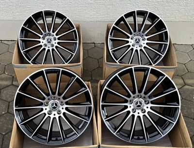 4 x Original Mercedes S-Kl. V223 20 Zoll AMG Felgen A2234013500 9J x 20 ET34 Neu - Bild 1 von 4