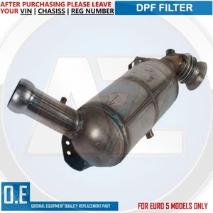FOR MERCEDES C220 C250 CLS220 CLS250 E220 E250 CDI DPF FILTER *EURO 5* - Picture 1 of 1