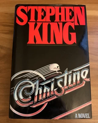 Christine by Stephen King 1983 Hardcover Book Club Edition MP8Y w/DJ - Image 1 of 4