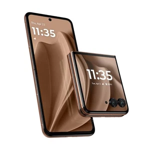 Motorola RAZR Plus Razr+ 5G (2025) 256GB Pantone Mocha Mousse - Nur T-Mobile - Bild 1 von 2