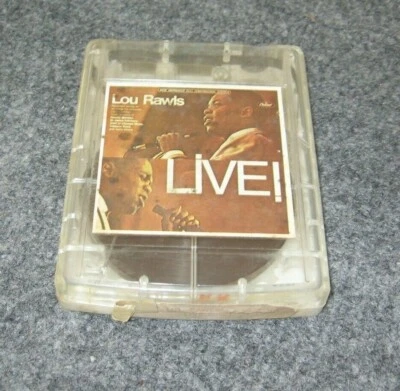 LOU RAWLS Live! 4 Track Clear Tape Cartridge 4CL-2459 Capitol Records Muntz Rare - Image 1 of 4
