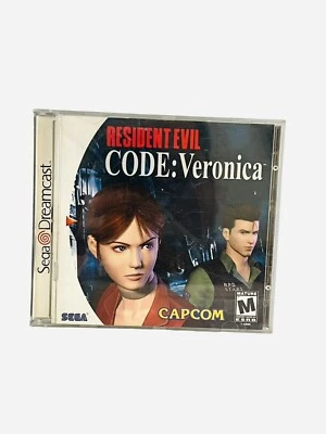 Resident Evil Code Veronica Dreamcast Game Sega CIB W/ Registration Card Horror - Image 1 of 4