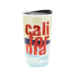 Starbucks California Beach Keramik Einheimischer Reisebecher Kaffeetasse 12oz 2017 - Bild 1 von 3