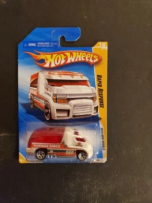 2010 Hot Wheels New Models #18/44, Rapid Response, White, Collector #018/240 - Image 1 of 4