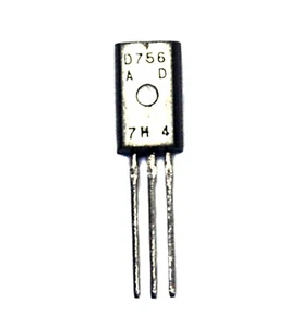 10pc NPN Audio Transistor 2SD756A Hfe=D Vceo=140V Ic=50mA Pd=750mW Hitachi - Picture 1 of 3