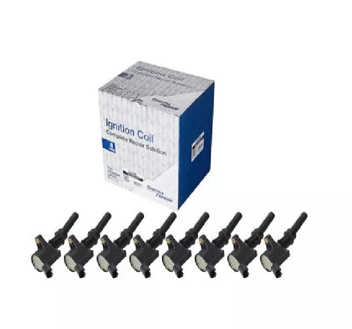 8 Ignition Coils REPLACE Ford/MOTORCRAFT OEM # DG508 Mercury Lincoln V8 - Image 1 of 4