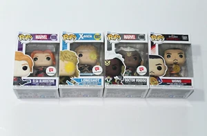Funko Pop! Marvel pop  Walgreens Exclusive Lot of 4 Elsa Bloodstone, Longshot, D - Picture 1 of 5