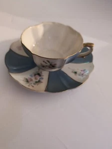 BESETZTES JAPAN TASSE & UNTERTASSE - Bild 1 von 8