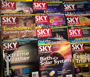SKY & TELESCOPE 2012 11 Issues  MAGAZINE Jan Mar Apr May J J Aug S O Nov Dec - Picture 1 of 8