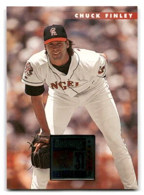 Chuck Finley 1996 Donruss #147 California Angels BASEBALL - Image 1 of 2