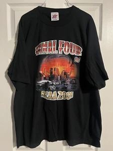 Vintage Joy Athletic NCAA 2001 Final Four Tee • Size XXL 2XL Minneapolis MN - Picture 1 of 5