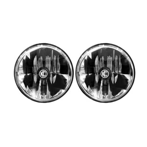 Par de faros profesionales LED de gravedad KC HiLiTES 7" 40W haz de conducción para Jeep JK 07-18 - Imagen 1 de 7