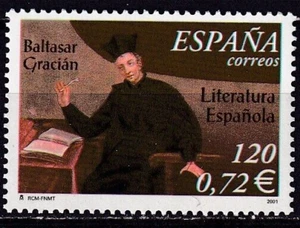 ESPAÑA - 2001  - Literatura - Edifil 3808 - Baltasar Gracian  - MNH - Picture 1 of 1