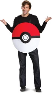 Pokéball - Pokémon - Red/White - Tunic - Costume - One Size - Picture 1 of 2