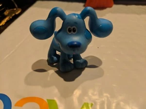 Blues Clues Easter Collectible Mini Figures Blue Dog Figure - Picture 1 of 4