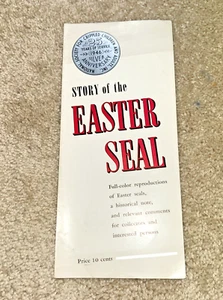 1946 25th Anniversary STORY OF THE EASTER SEAL Brochure PHILATELIC DATA - Picture 1 of 7
