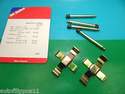 欧宝 Kadett E、Vectra、Vauxhall Astra、刹车片套件,AC Delco 179-3201,全新 — 第 1/2 张图片